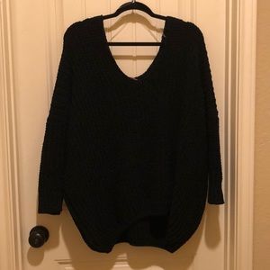 POL | Black knit sweater